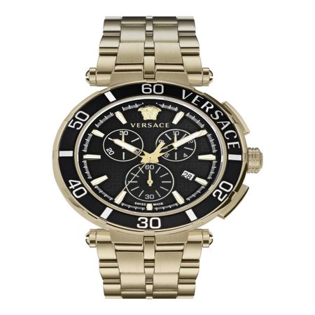 Reloj Greca Chrono Ve3L00522 Versace para Hombre en Dorado