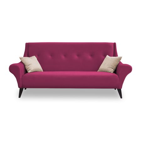 Sofá de 2 Cuerpos Prince Home Premium Fucsia