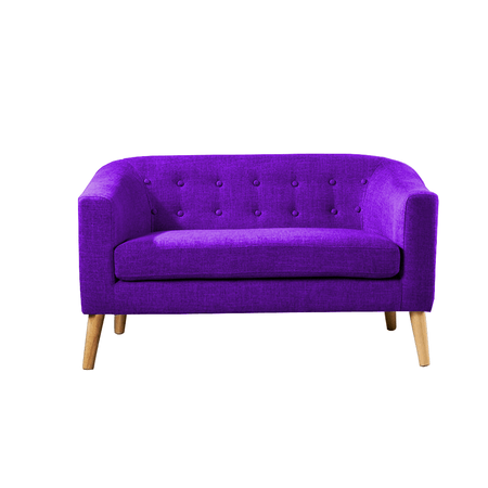 Sofá de 2 cuerpos Viviana Home Premium Morado