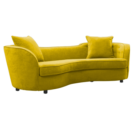 Sofá de 3 cuerpos Sara Home Premium Amarillo