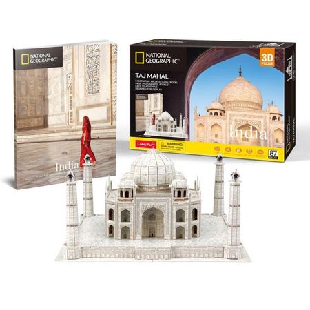 Taj Mahal - National Geographic - Rompecabezas 3D