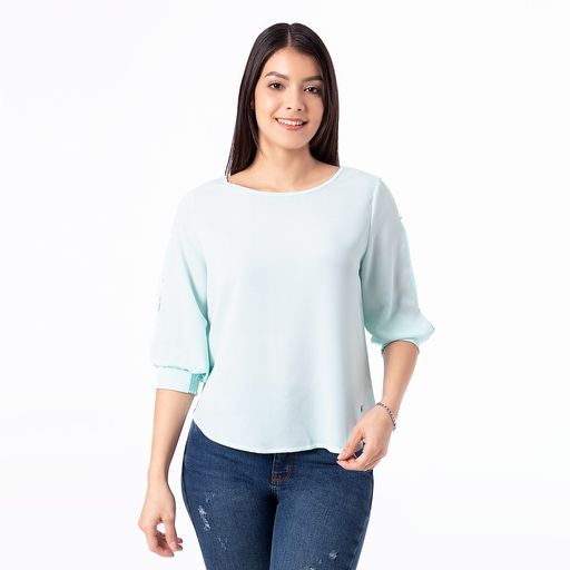 Blusas de gasa discount mujer