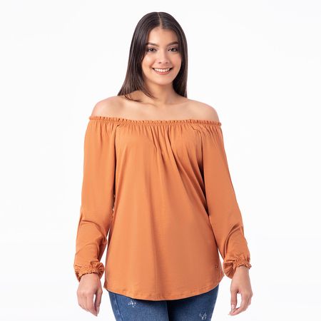 Polo Moda Liv Jersey Mujer Pionier Ocre M