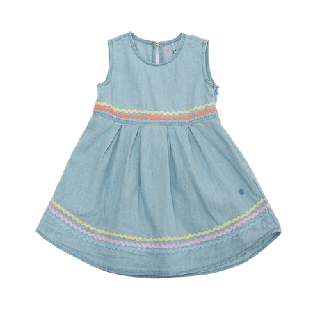 Vestido Bebé Niña PVU827 Blanco 12M