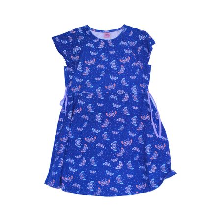 Vestido Niña PVW623 Azul 12