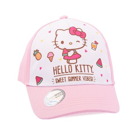 Gorra Hello Kitty HKG014 Drill Color Rosa Gorra Hello Kitty HKG014 Lona Color Rosa