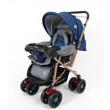 Coche Cuna para Bebe Gold BabyHappy Azul