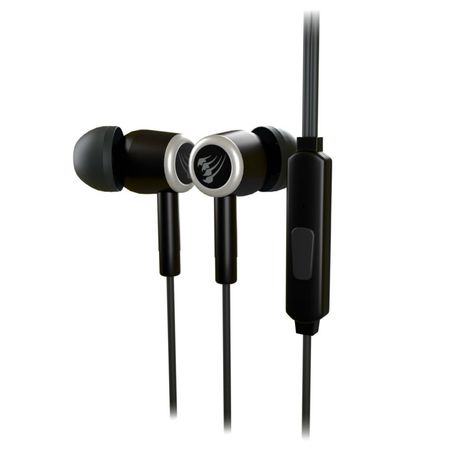 Xtech audífonos cableados con micrófono black panther|XTE-M100BP