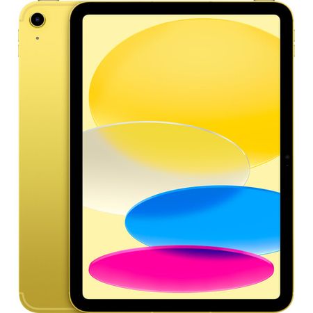 iPad Apple de 10,9" (10.ª generación, 64 GB, Wi-Fi + 5G NR, amarillo)