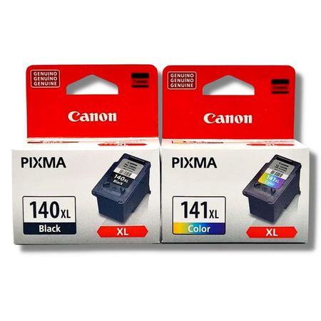 Kit Tinta Canon 140XL 141XL Negro Tricolor