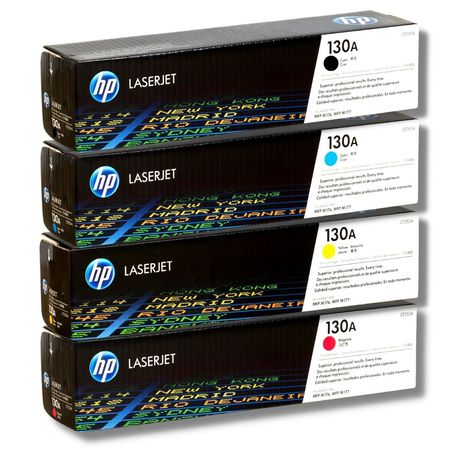 Kit Toner HP 130A Cyan Magenta Amarillo Negro