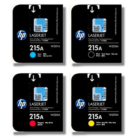 Kit Toner HP 215A Cyan Magenta Amarillo Negro