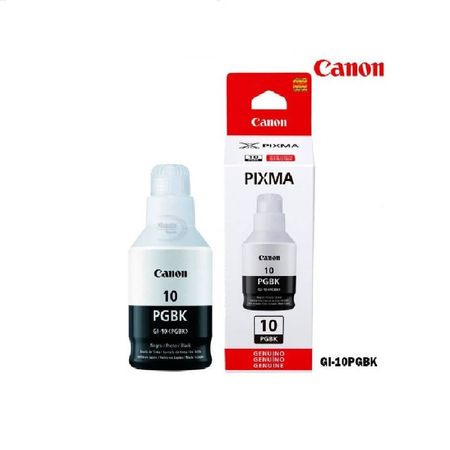 Botella de Tinta Canon GI-10PGBK Negro