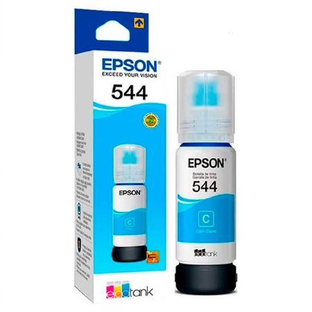 Botella de Tinta Epson 544 Color Cian T544220-AL