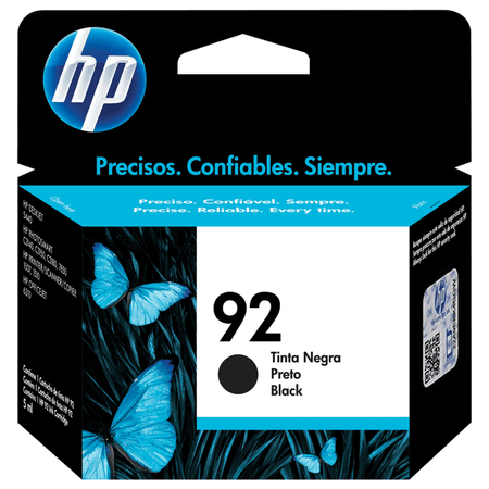 Cartucho de Tinta HP 92 Color Negro C9362W