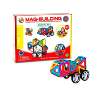 Set Didáctico Construcción Magnéticos de 48 pcs