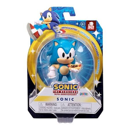 The Hedgehog Wave 12 Figura de Sonic con Hog Dog Sonic 41657S The Hedgehog Wave 12 Figura de Sonic con Hot Dog Sonic 41657S