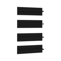 Repisa x4 Connor 73 Experience Negro