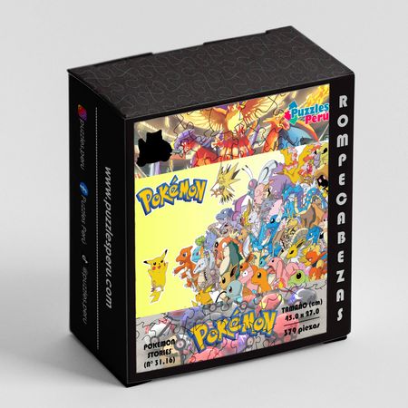 Rompecabezas Puzzles Peru Pokemon COD3116 379 Piezas