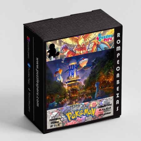 Rompecabezas Puzzles Peru Pokemon COD312 379 Piezas