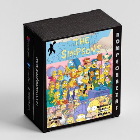 Rompecabezas Puzzles Peru Los Simpsons COD381 341 Piezas