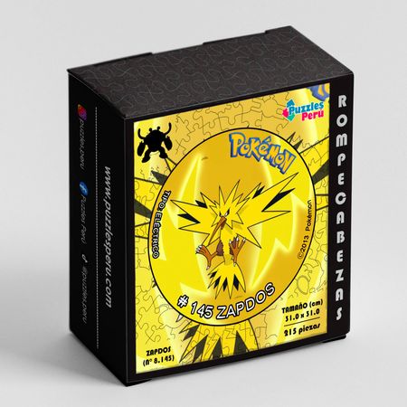 Rompecabezas Puzzles Peru Pokemon Taps COD8145 217 Piezas