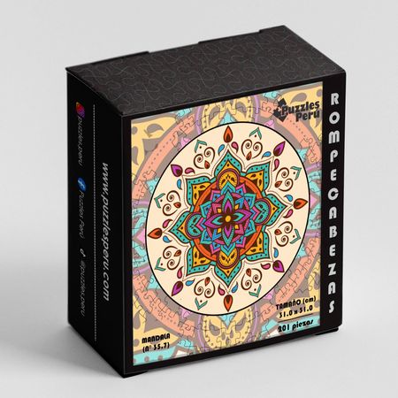 Rompecabezas Puzzles Peru Mandala COD357 201 Piezas