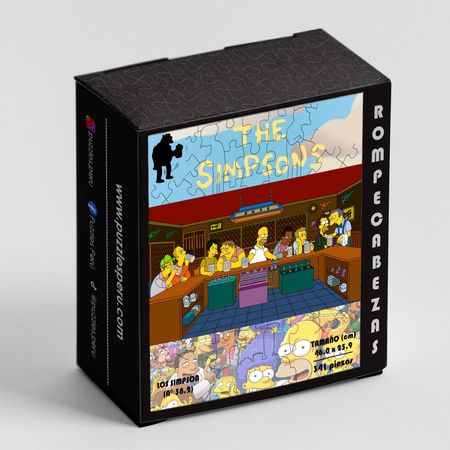 Rompecabezas Puzzles Peru Los Simpsons COD382 341 Piezas