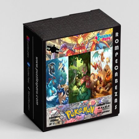 Rompecabezas Puzzles Peru Pokemon COD3112 379 Piezas