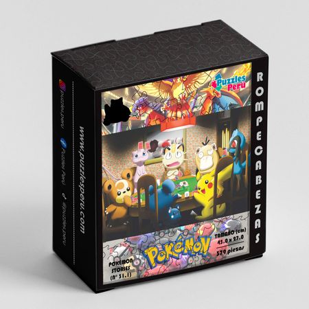 Rompecabezas Puzzles Peru Pokemon COD311 379 Piezas