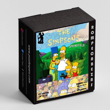 Rompecabezas Puzzles Peru Los Simpsons COD38101 341 Piezas