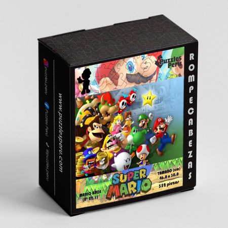 Rompecabezas Puzzles Peru Mario Bros COD221 352 Piezas