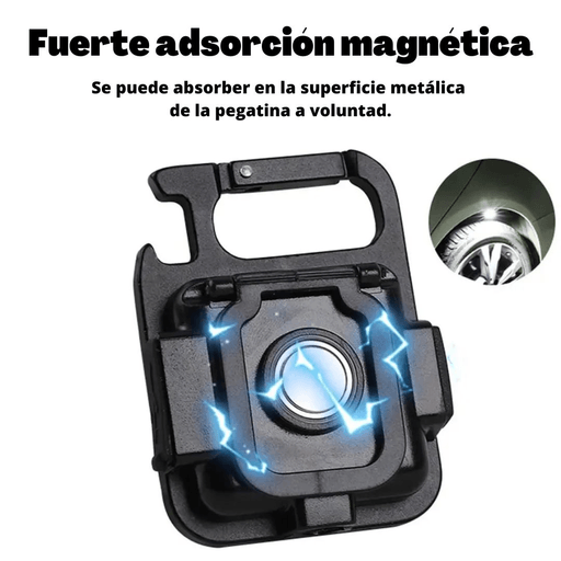 MINI LINTERNA TRABAJO RECARG USB Y ORIENTABLE 1,5W LILT15T65-01.