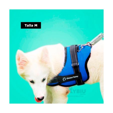 Arnés Pechera para Perro de Color Azul M