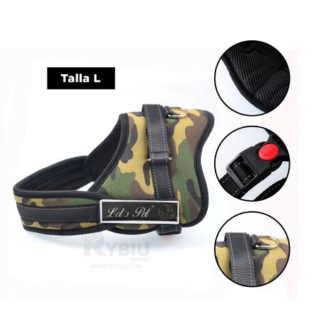 Pechera Arnes de Modelo Ejercito Oscuro L