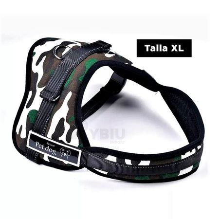 Pechera Arnes Dog Friendly de Modelo Ejercito Claro XL