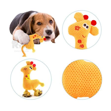 Suave Peluche de Felpa en Forma de Jirafa