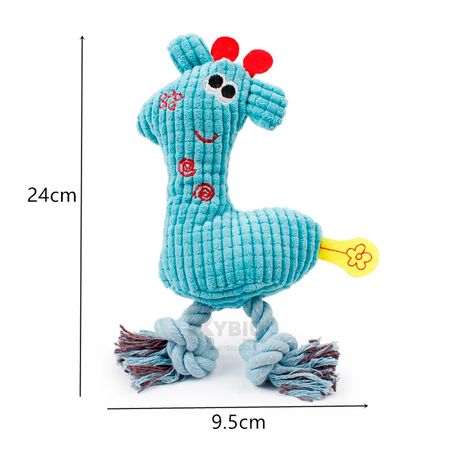 Girafa Peluche Pet Celeste de Felpa Peluche de Girafa Celeste de Felpa Suave