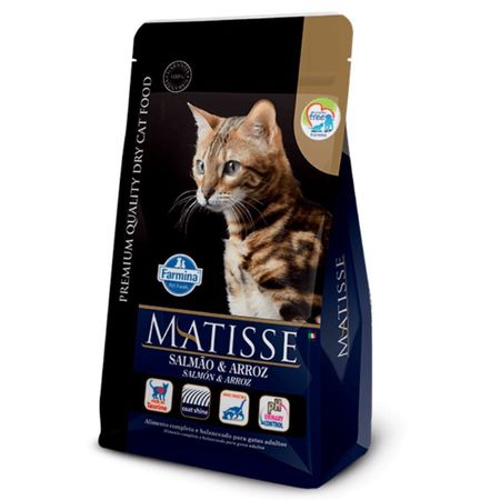Comida para Gatos Matisse Gatos Adultos Salmón y Arroz 7.5 Kg