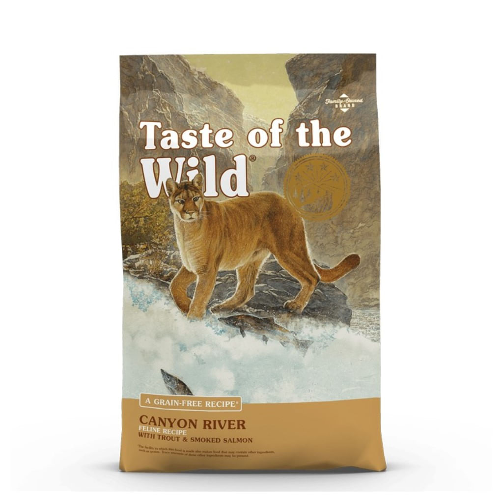 Comida para Gatos Taste Of The Wild Cat Canyon River Feline Trucha Y Salmón 2 Kg