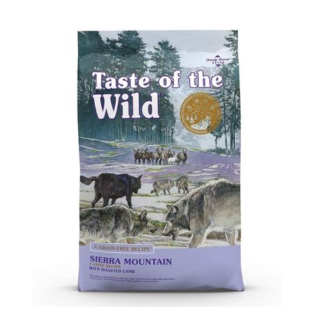 Comida para Perros Taste Of The Wild Adultos Sierra Mountain Canine Cordero Asado 12.2 kg