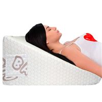 Almohada Cojín Antireflujo Bamboo Memory Foam  Teraflex  64x60x30cm