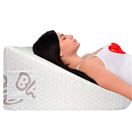 Almohada Cojín Antireflujo Bamboo Memory Foam Teraflex 64x60x30cm