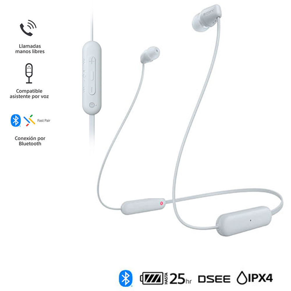 Audífonos Sony Inalámbricos Bluetooth In Ear Manos Libres