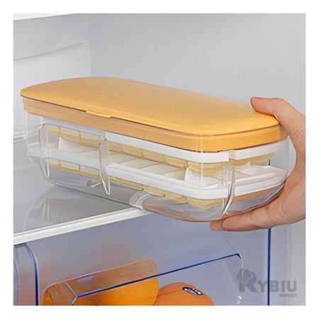 Fuente de Cubo Transparente para Alimentos Comestibles