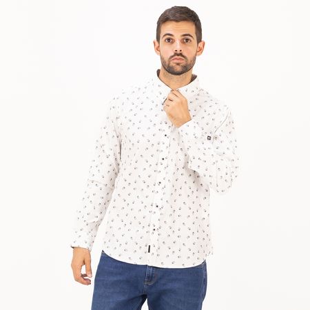 Camisa Moda ML para Hombre Parada111 Ferd Blanco - S