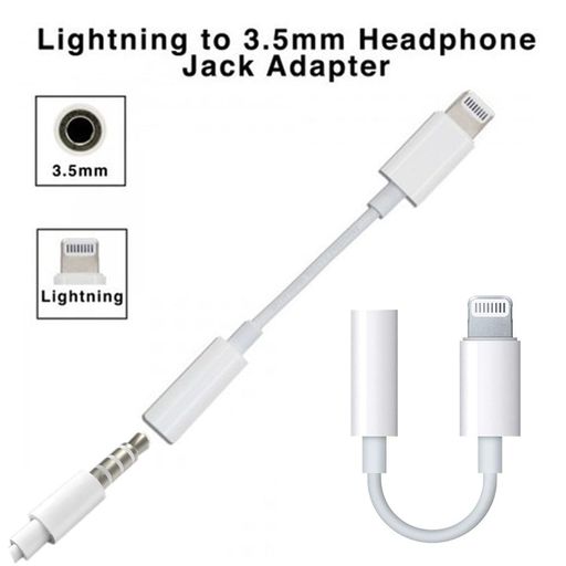 Adaptador Apple Lightning a 3.5 mm para Auricular Apple