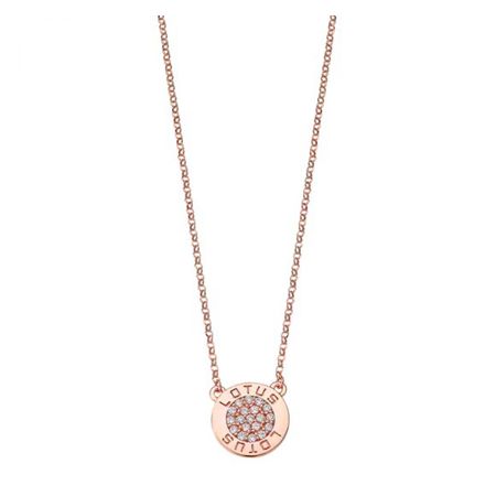 Collares Lotus Lp1252-1/3 Oro Rosa Mujer