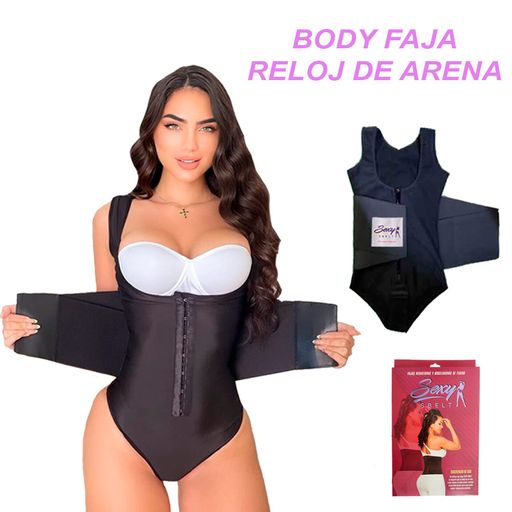 1 Faja Cinta Más 1 Body Faja Más 1 Faja Reloj de Arena Más 1 Lipocream