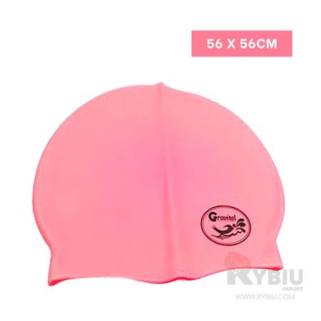 Natacion Gorro Rosado de Silicon